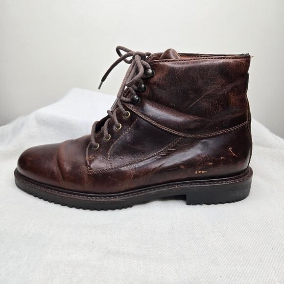COLE HAAN COUNTRY Men\'s Brown Leather Boots Size 7 / Womens Size 9 main image 12